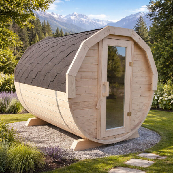 Sauna Beczkowa 200 cm