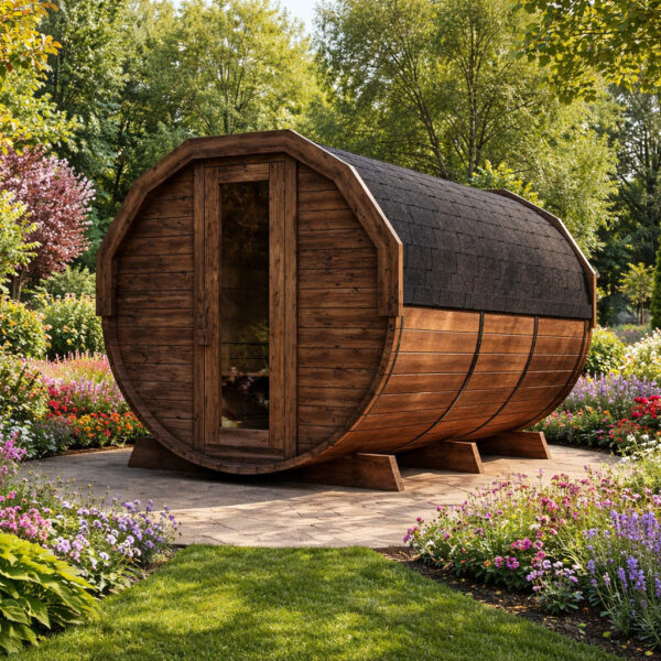 Sauna Ogrodowa Beczka 400 cm